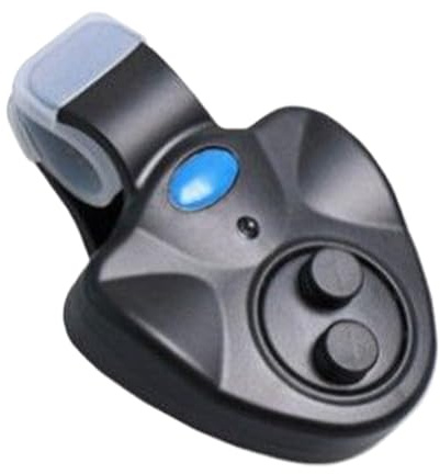 Indicador de mordida LED genérico para peces | Pieza ligera de 2,36 pulgadas con sensor de movimiento | ABS Alarm Cuando la noche del dedo | Accesorios Alifibés