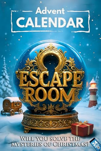 Advent Calendar Escape Room 2.0 for Adults: 24 Riddles, Games and Puzzles to Solve Before Christmas. An Interactive Adventure Novel (Book + App)