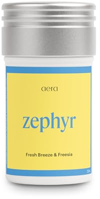 Aera Zephyr - Essential Oil for Home - Simple and Minimal Fragrance - Notes of Lotus Petals, Sandalwood and Lily of The Valley - Scent Refill - Works with The Aera Diffuser