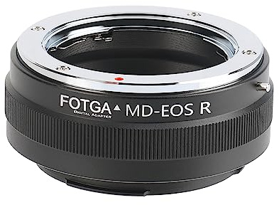 FOTGA MD-EOSR objektivadapter omvandlarring för Minolta MD-objektiv lins kompatibel med Canon EOS R R3 R5 R5C R6 Mark II R7 R8 R10 R50 R100 RP EOSR hållare spegellös kamera