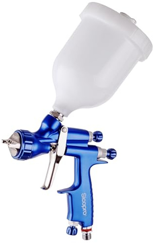 Pistola a spruzzo professionale HVLP con ugello SICOPRO da 1,4 mm per VERNICIATURA. Pistola a spruzzo, pistola a spruzzo.