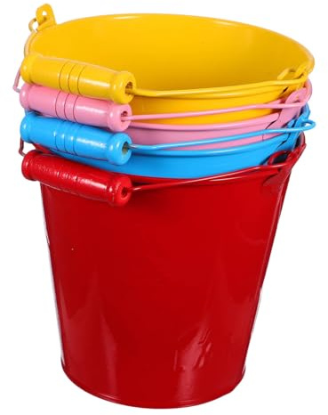 SOPOTUTU 4 Piezas Cubos de Arena Infantiles de Colores Brillantes de Mini Cubos Creativos y Livianos para Juguetes de Playa y Arenero para Desarrollo de Habilidades Manuales