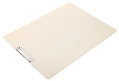 Alipis Tavola da Disegno in Legno Lavagna da Disegno Portatile per Studenti e Artisti Clip Inclusa per Disegni in Viaggio o Casa