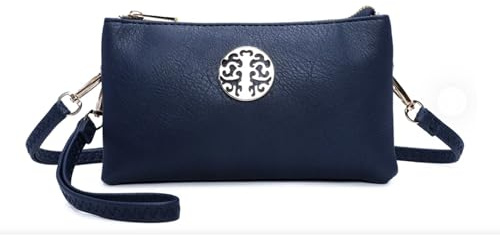 LeahWard Women's Clutch Bag Cross Body Shoulder Bag Wristlet Purse Pouch Handbags