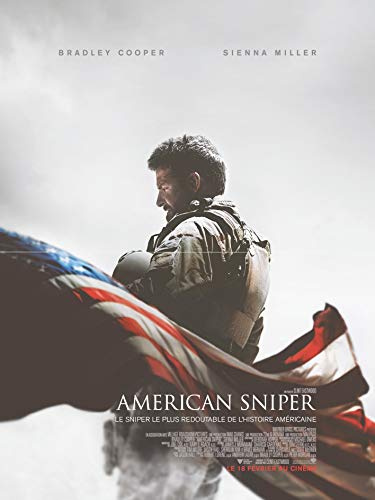 American SNIPER Kino-Poster Original, Format 53 x 40 cm, gefaltet