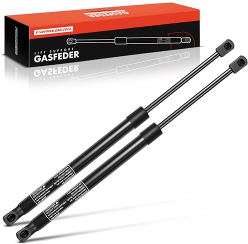 Frankberg 2x Gasfeder Dämpfer Heckklappe 5JJ827550A | Kompatibel mit Rapid Spaceback NH3, Rapid Spaceback NH1