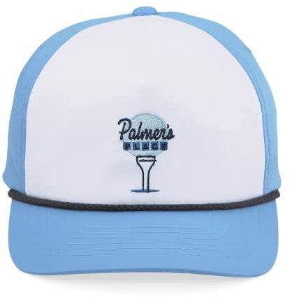 PUMA Palmer S Place Rope Cap, Tropical Aqua/Navy Blazer, One size