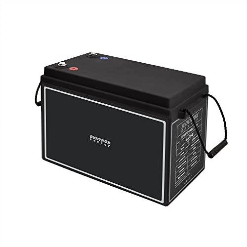 Syntrox Energy Lithium LiFePO4 Batterie Akku Advantage 12,8V BMS 40Ah bis 200Ah, 4000-15000 Zyklen, 1280Wh Ausgangsleistung (150Ah)