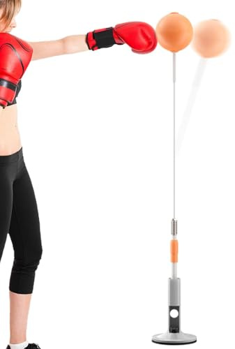 Boxbirne Stehend, Punchingball, Box-Reflex-Tasche, Box-Speedbag-Reaktionsball | Boxsack Mit Ständer, Speedbag Mit Ständer Für Das -Fitnessstudio Hand-Auge-Koordinations-Trainingsset