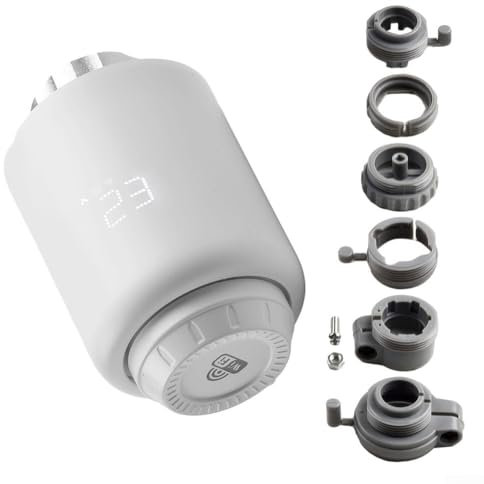 Intelligentes Heizkörperventil mit konstanter Temperatur, programmierbares Smart-Home-Thermostatventil, App-Fernbedienung, Heizkörper-Wasserventil (WLAN)