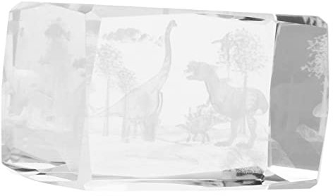 MUSISALY Dinosaurier-schnitzerei Schreibtisch Kristalldekor Heimdekoration Innendekoration