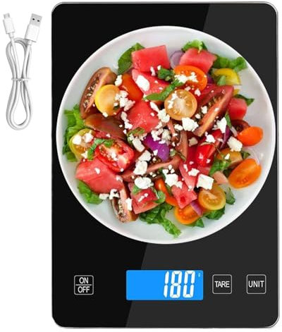 Balance de cuisine, outil de pesage nutritionnel pour cuisine | Balance intelligente avec écran tactile pour gestion nutritionnelle