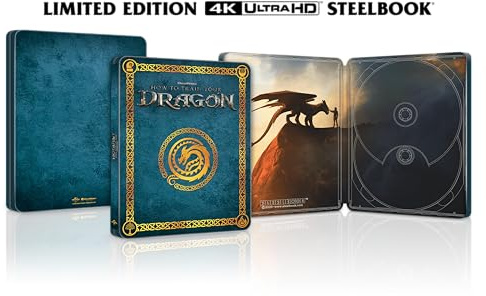 How to Train Your Dragon [4K UHD & Blu-Ray] Limited Edition Steelbook