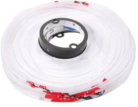 Linterna Japonesa Colgante Flor de Ciruelo Color Marfil para Decoración