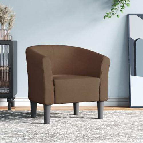SKM Clubsessel Braun Stoff,Möbel,Stühle,Sessel,Braun,11.5KG,356428