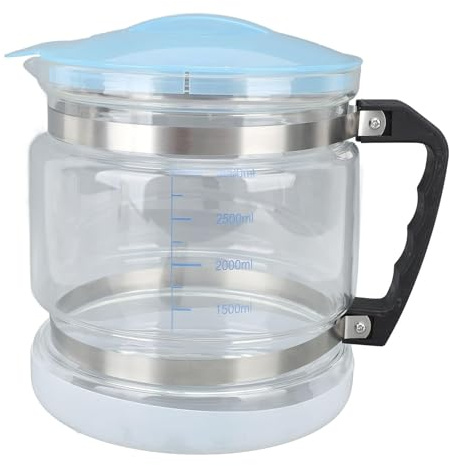 Recipiente De Agua Destilador, 4L Transparente Jarras De Agua Filtradas Multipropósito De Vidrio 1 Galón De Vidrio Destilador De Agua Para Beber En El Hogar Beauty And Skincare