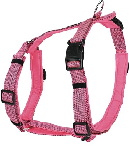 AniOne – Hundegeschirr – Reflective pink M-L