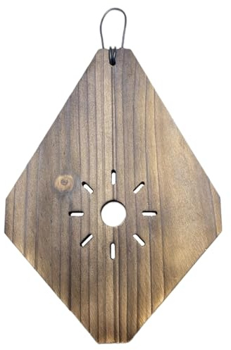 XAGMODSHN Tabla de montaje de madera carbonizada para helechos de pared, decoración de interiores, tablero de montaje de helecho cuerno de ciervo