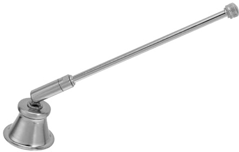 IMUSINICE Eleganter Kerzenlöscher aus Aluminium mit Langem Ergonomischem Griff für Aromatherapie Kerzen und Dochtlöschung zu Hause und Besonderen Anlässen
