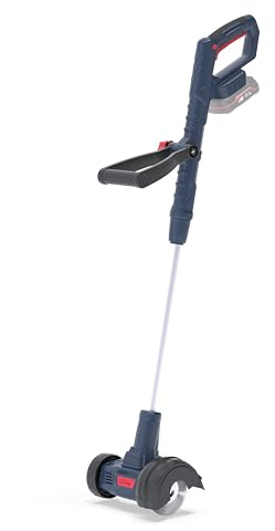 Güde GFR 18-0 - Limpiador de Juntas con batería (Iones de Litio de 18 V, 1200 revoluciones por Minuto, diámetro del Cepillo de 11 cm, Altura del Mango de 82-112 cm, sin batería ni Cargador, Incluye