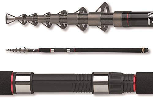 Daiwa Sweepfire Tele 2.70m 20-60g - Spinnen - Angelrute - Schwarz Schwarz