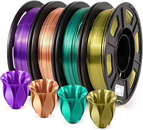IEMAI 3D Drucker Filament PLA Seide B 250g x 4