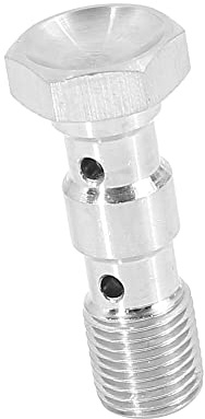 A ABSOPRO Auto Doppel Banjo Schrauben M10x1.0 Metrische Gewinde Bremse Fitting Adapter