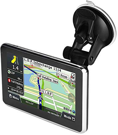 Sistemi di Navigazione Automobilistica Elettronica Touch Screen Universale da 5 Pollici Navigatore per Auto Navigazione Ddr256M 8G Mp3 Mappa Europa 508 Mappa Europa,