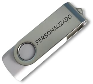 Memoria USB 32GB 64GB Personalizable con Bolsa Regalo, Regalo Original, Pendrive Llavero (E1 32GB)