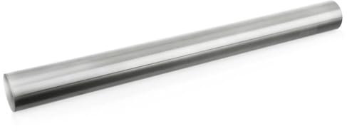 Mattarello per fondente e dolciumi, in acciaio inox, per pasta di zucchero, 40 cm