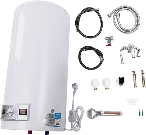 Scaldacqua elettrica da 2 KW, scaldabagno elettrico da parete (80 L)