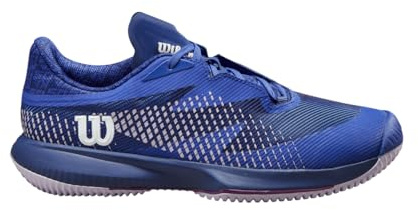 Wilson Dam KAOS Swift 1.5 tennissko, Bluing/Orchid Petal/Blue Print, 8 UK, Blått orkidé kronblad blått tryck, 42 EU