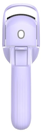 Eyelash Heated Curler - Portable Electric Lash Curling Tool | Rapid Heat-up Eye Lash Curler with Temperature Control, 3 Modes Silicone Pad for Quick Natural Eye Lashes