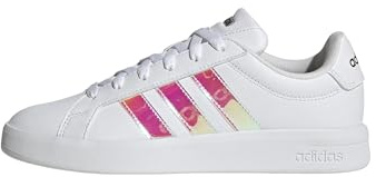adidas Women's Grand Court Base 3.0 CHOES, FTWR White/FTWR White/core Black, 5.5 UK