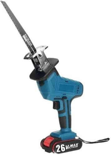 SEGA SEGHETTO A GATTUCCIO MOTOSEGA ALTERNATVA ELETTROSEGA 2 BATTERIE 26V