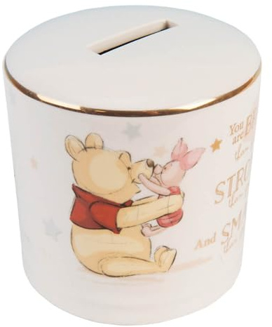 Disney Magical Beginnings DI406 Spardose aus Keramik, Winnie Puuh