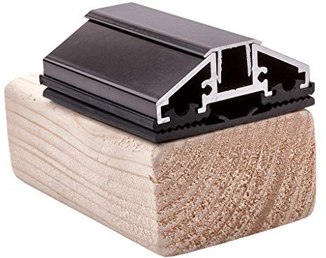 P320 Rafter Glazing Bar System Suitable for Both Polycarbonate and Glass DIY (3000mm, Brown)