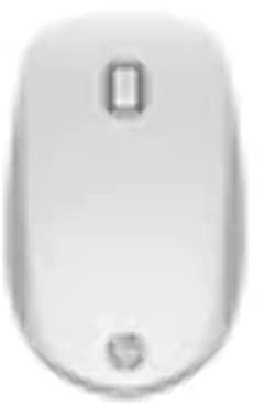 HP Ratón inalámbrico Delgado Blanco Z5000 Bluetooth con luz indicadora de batería LED, Control ambidiestro