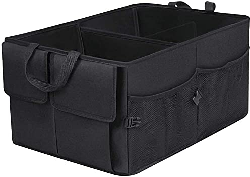Car Boot Organiser, Large Anti Slip Car Boot Tidy Storage, Foldable, Durable Interior Declutter Tidy Bag, Super Large Volume for All Vehicle