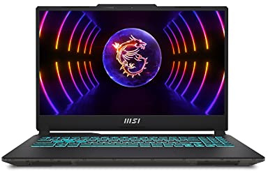 MSI Cyborg 15 A13VFK-1620FR : Intel Core I5-13420H – 16GB DDR5 – SSD 1TB – Nvidia RTX4060 8GB – 15’6 FHD 144Hz – Windows 11 Famille