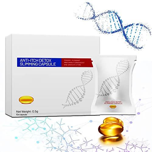 Soothe&Slim Capsule Amincissante Anti-démangeaisons, Capsule Anti-démangeaisons, Anniecare Instant Anti-itch Detox Produit Amincissant, Favorise La Santé des Femmes (10 pièces)