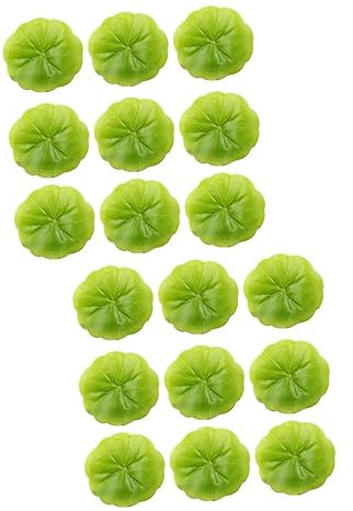 Cabilock 2 Sets Aquarium Fischteich Landschaft 6 cm Schwimmende Lotusblatt Wasser Dekorative Blätter Für Landschaft 30 Stück * 2