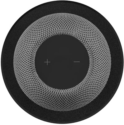 Cleverstation Universal Deckenhalterung für Smart Speaker kompatibel mit HomePod mini geeignet für Dot 4, Dot 5 und Pop Einbau-Deckenmontage mit Unterputz Befestigung - Schwarz