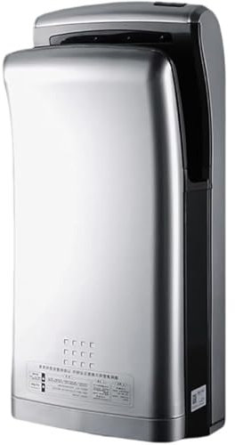 Mixtric Asciugamani Elettrico Verticale, Asciugamani Commerciale, Asciugamani Automatico, Interruttore Aria Calda/Fredda, 5 Secondi per Asciugare, per Il Bagno,C