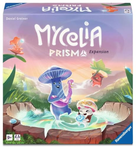 Ravensburger 24713 - Mycelia Prisma expansion - brädspel för familjer, vuxna och barn från 9 år och uppåt - enkelt strategispel för 1-4 personer, däckbyggnad