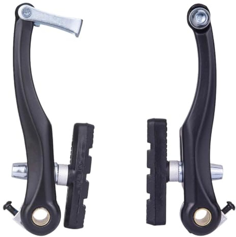FFitness V-Brake Bremsen Set für Fahrrad, Ersatz-Bremsen Set Vorne und Hinten V-Brake mit Universal-Bremsbelägen