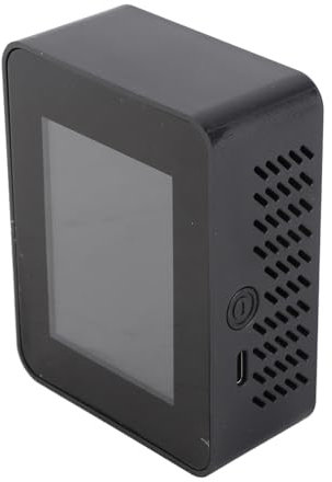 Detector de Dióxido de Carbono de Co2 Negro LCD TVOC HCHO Temperatura Humedad Monitor de Calidad del Aire Medidor preciso: Detector de Dióxido de Carbono Co2 Detectiveratura Humedad Aire