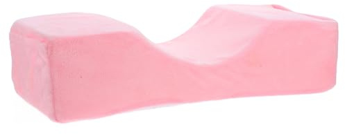 FOYTOKI U-förmiges Kopfkissen Für Wimpernverlängerungen Ergonomisches Beauty-pillow Mit Nackenstütze Und Zwei Seitentaschen Für Werkzeuge Für Salons Und Schönheitsbehandlungen