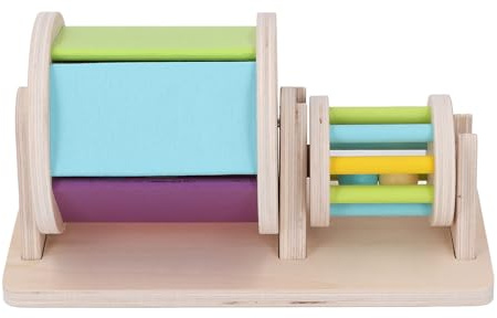 Tambour en bois - Cognition sensoriel - Jouet éducatif pour enfants