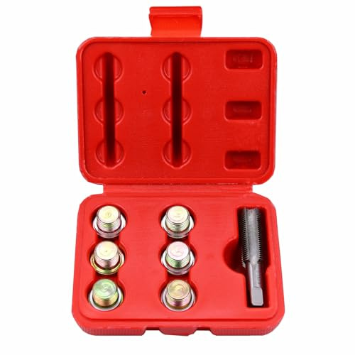 BestsQ Öl-Ablass-Gewinde M17X1.5 Ölablassschraube Reparatur Ölwanne Gewinde | M17 x 1.5MM Gewinde Reparatu Reparatursatz für Ölablassschraube